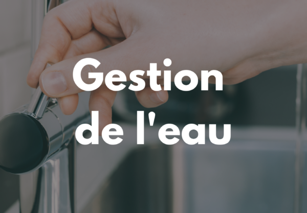 Installer d’équipements visant à réduire la consommation en eau, mettre sur rétention des déchets dangereux liquides, système de récupération des eaux de pluie....