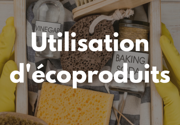 Choisir des produits d’entretien écolabellisés, substituer les produits d’activité avec des alternatives moins polluantes, proposer à sa clientèle une offre de produits bio/écoconçu